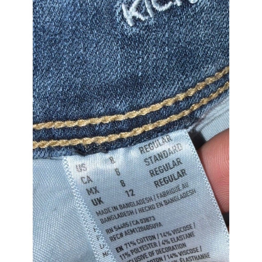 American Eagle Bootcut Jeans 8‎ Regular 360 Super Stretch Med Wash Denim T57-17 - Picture 7 of 7